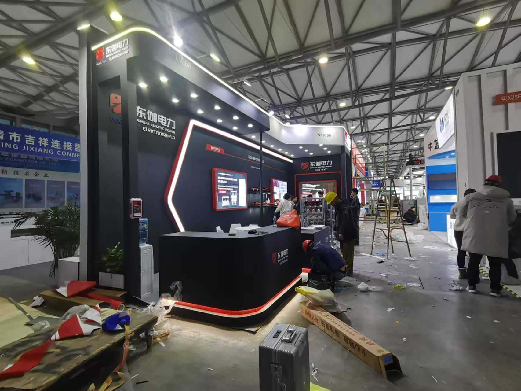 上海電力展展臺搭建分享